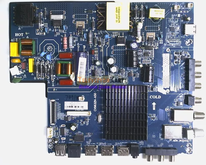 CV9632H-A50,TELENOVA 58NSK9001,MAIN BOARD