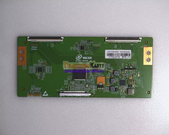 DCBDS-B268A_07,HV750QUB-F9K,T-Con Board