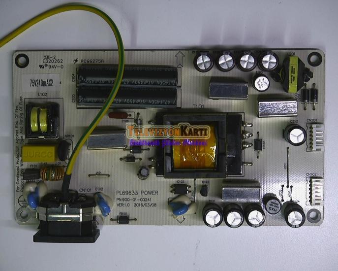 PL6933,PN:900-01-00241,RAMPAGE RM-165S,POWER BOARD