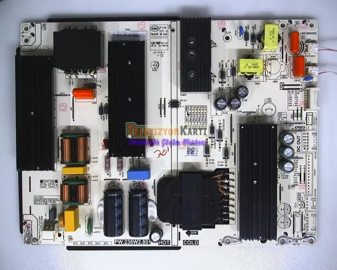 PW.238W2.801,ONVO OV75F500,65OV6000U,POWER BOARD