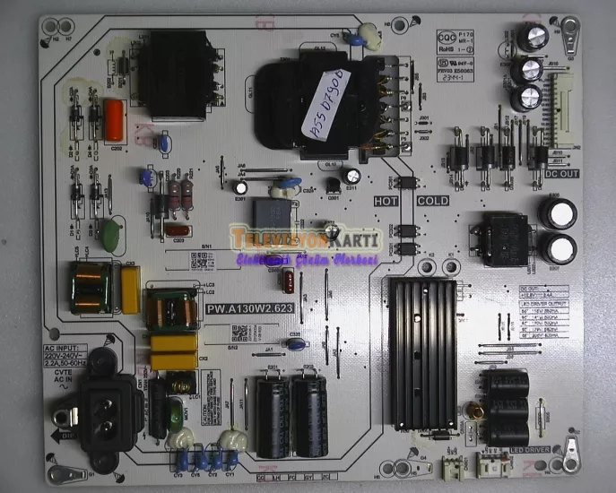 PW.A130W2.623,ARÇELİK A55 D 790 B,POWER BOARD
