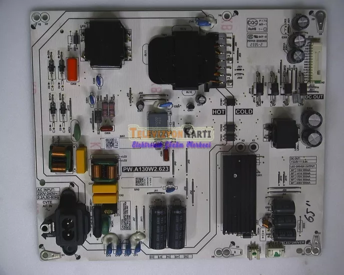 PW.A130W2.623,Z2F910R,Beko B65 D 790 B Power Board