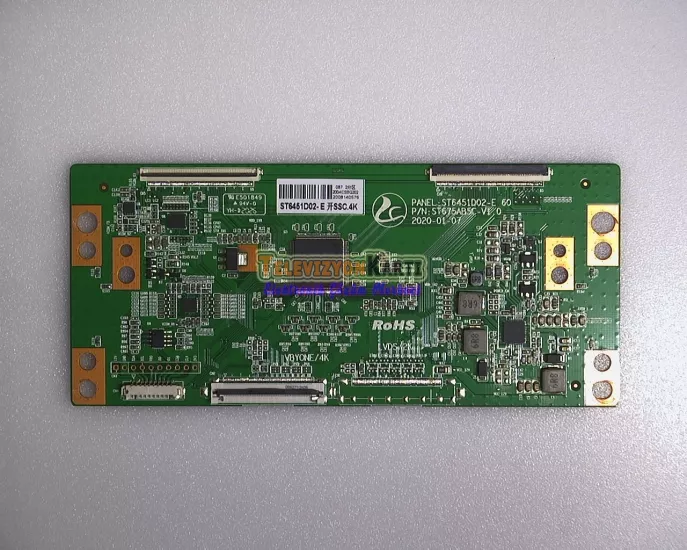 ST6451D02-E 60 , ST675AB5C-V1.0 , T-CON BOARD