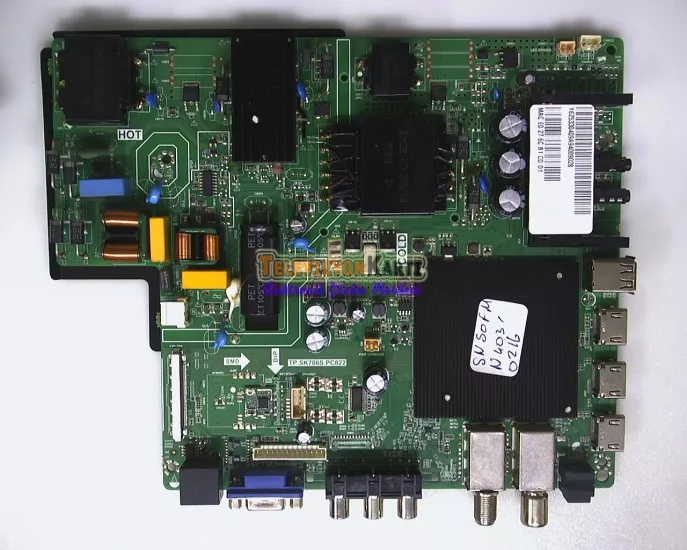 TP.SK706S.PC822,SUNNY SN50FMN403,MAIN BOARD