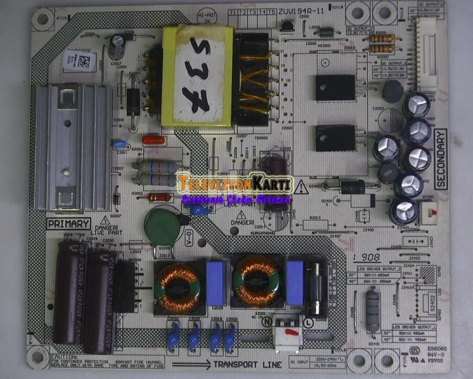 ZUV194R-11 , WBK140 , Beko B40L 6760 5B,Power Board