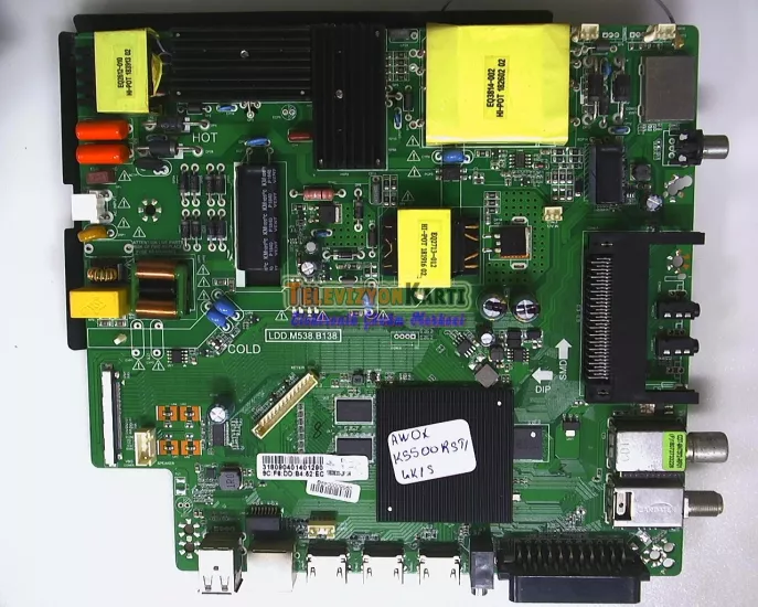 LDD.M538.B138,Awox K5500RST,Main Board