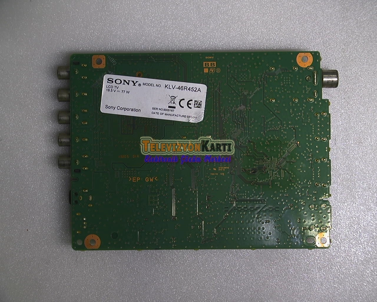 SONY KLV-46R452A,ANAKART,1-888-352-11,A1944359A