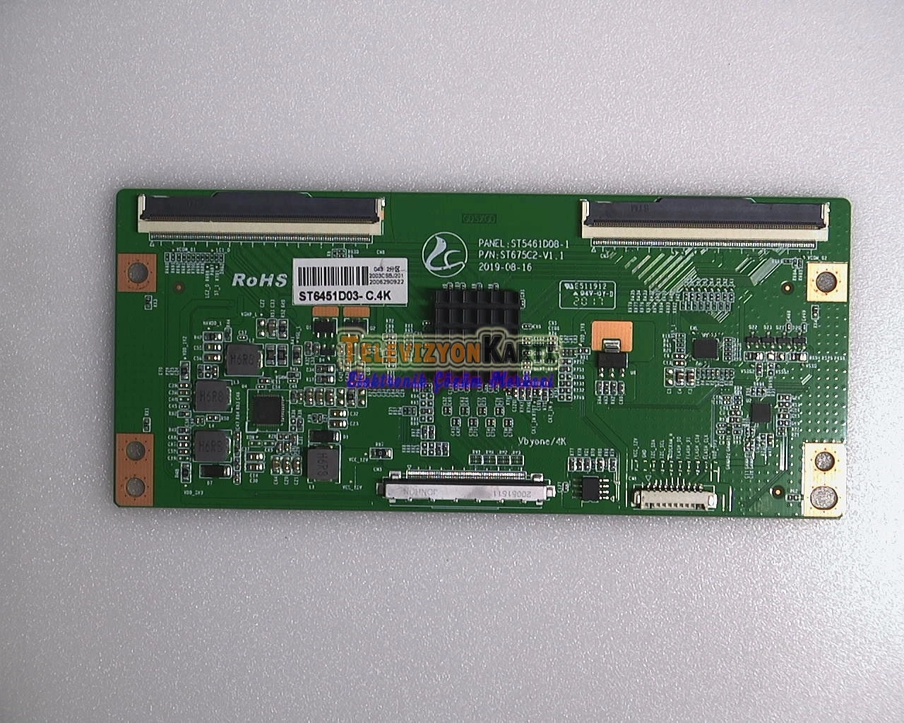 ST5461D08-1,ST5461D03-C.4K,ST675C2-V1.1,T-Con Board