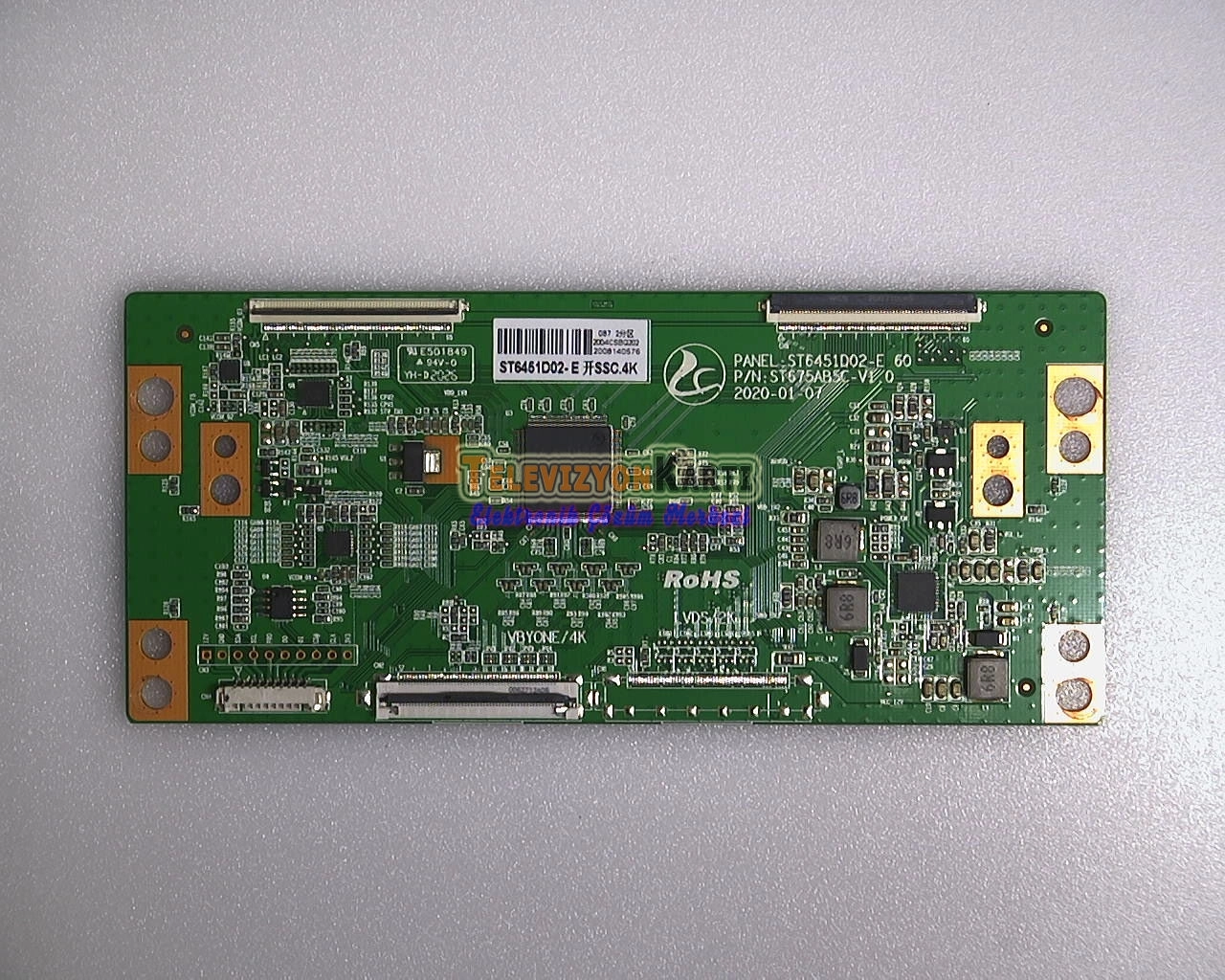 ST6451D02-E 60 , ST675AB5C-V1.0 , T-CON BOARD