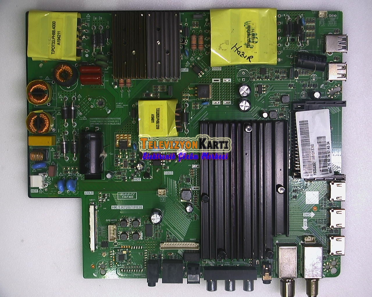 Sunny 13AT403,HK.T.RT2871P838,Y625330211A94002,Hı-Level HL49FIL403-TNR,Main Board,LSC490FN02-2