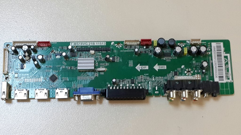 T.MS18VG.21B T.MS18VG.21B, T.MS18VG.21B 11513, Main Board, V390HJ1-L02, NORDMENDE 