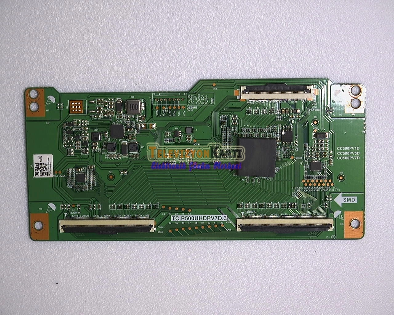 TC.P500UHDPV7D.3, VESTEL 50U9600 4K SMART TV, T-CON BOARD