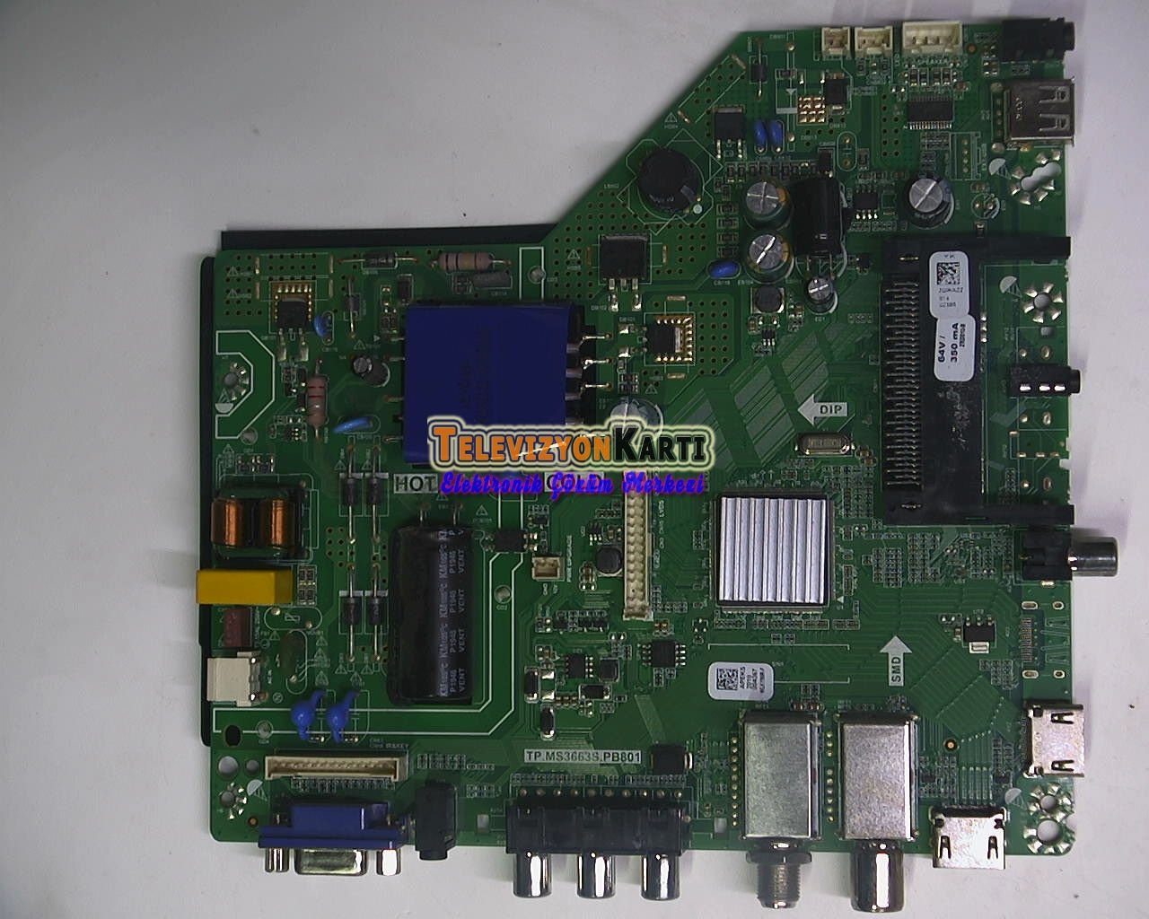TP.MS3663S.PB801 Arçelik A32L5845 4B Anakart - Televizyon Kartı