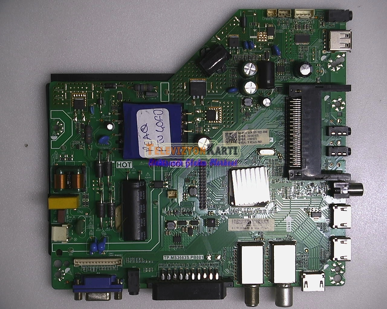 TP.MS3663S.PB801,Peaq PTV 40F0-NTR,Main Board,Ana Kart,V400HJ6-PE1