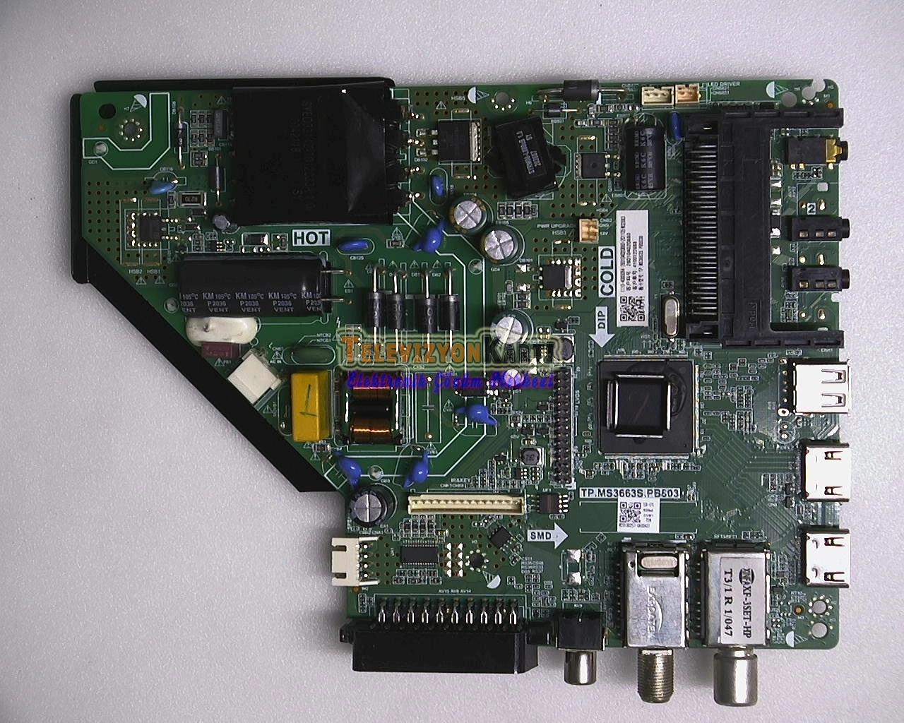 TP.MS3663S.PB803,Blaupunkt BL42130,Main Board,Anakart