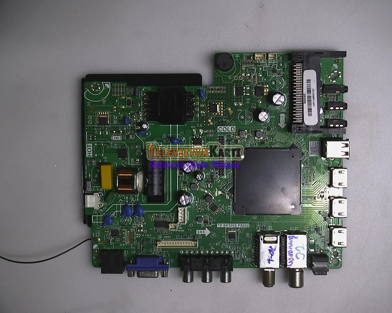 TP.SK506S.PB802,NORDMENDE NM32F151,MAİN BOARD