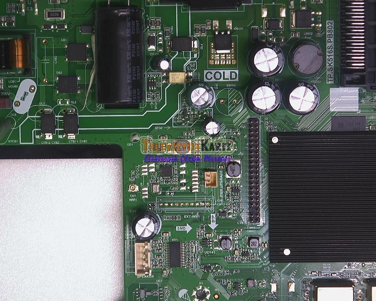 TP.SK516S.PB802,DİJİTSU 43DS8500,MAIN BOARD - Televizyon Kartı
