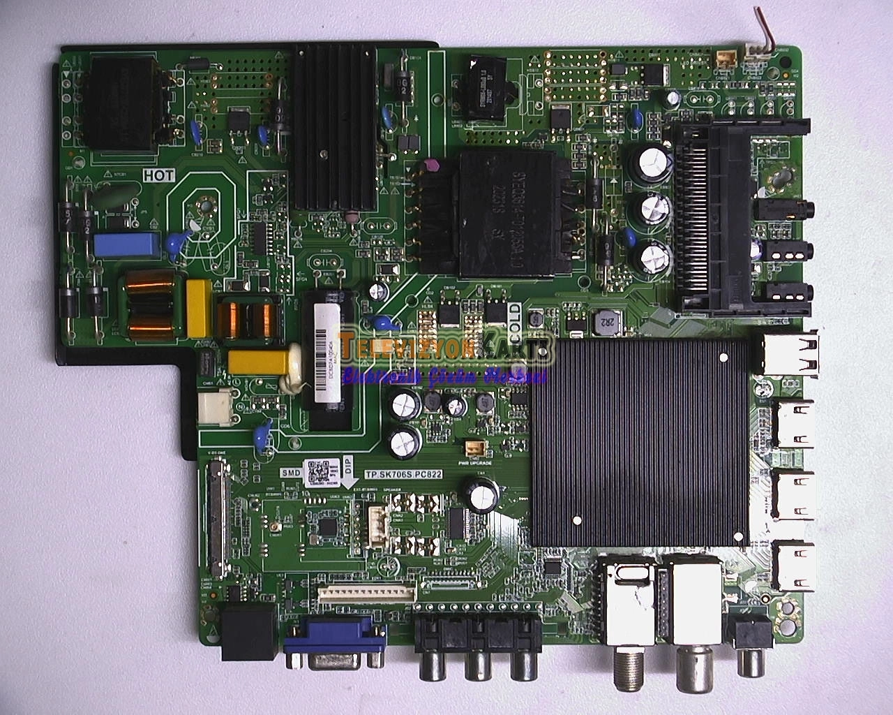 TP.SK706S.PC822,NORDMENDE NM50350,ANAKART,MAİN BOARD