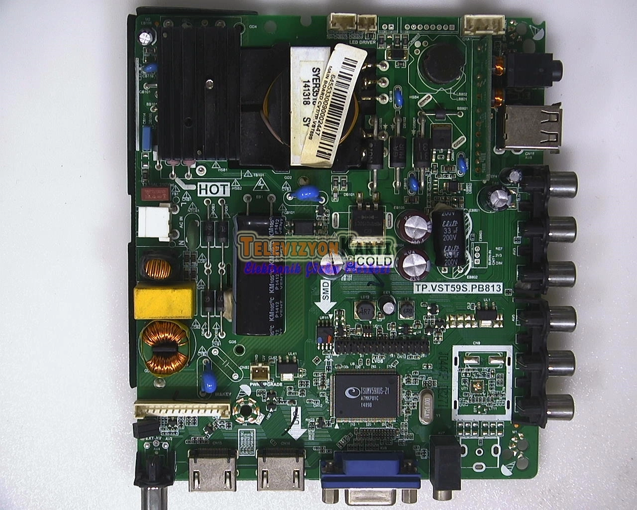 TP.VST59S.PB813,Sunny SN032DLDVST59S-AT,Main Board