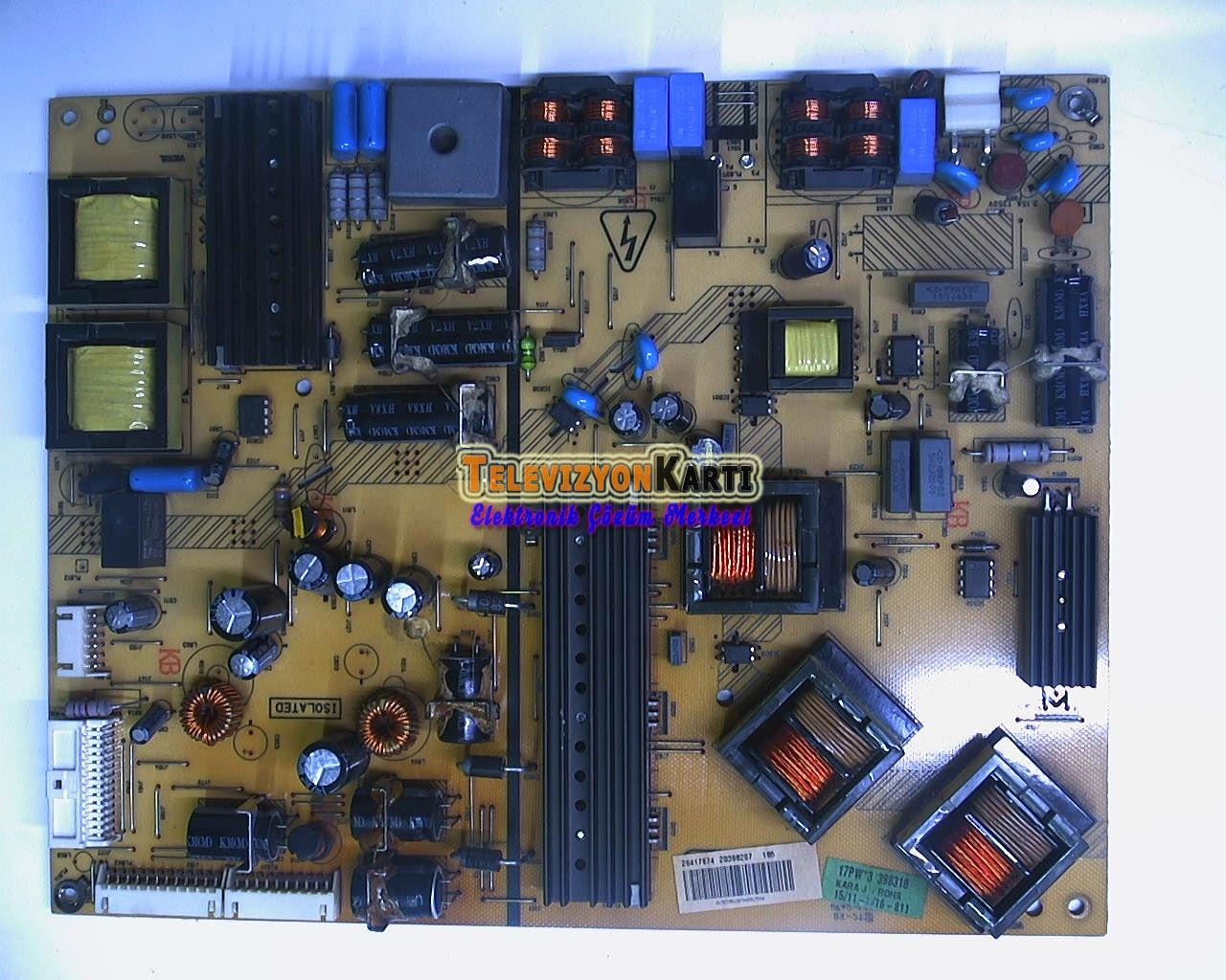 VESTEL 42850 42 LCD TV Power Board , 17PW01-4 , 20435001 , LC420WUF-SSA1