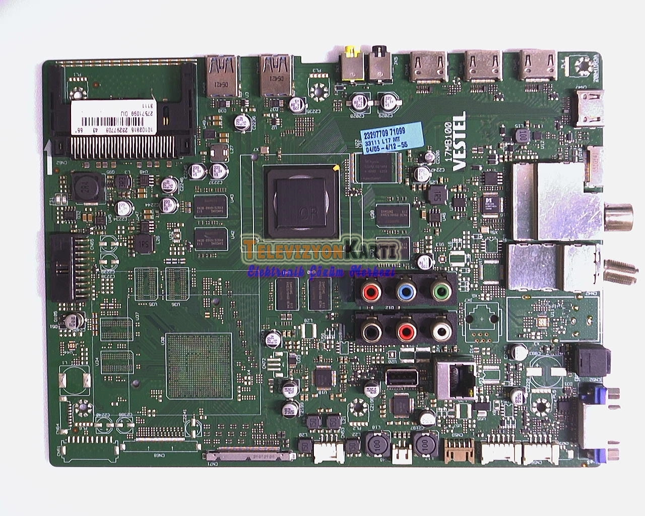 Vestel 55UA9400 Main Board,17MB100,23297708,23297709,VES550QNEL-3D