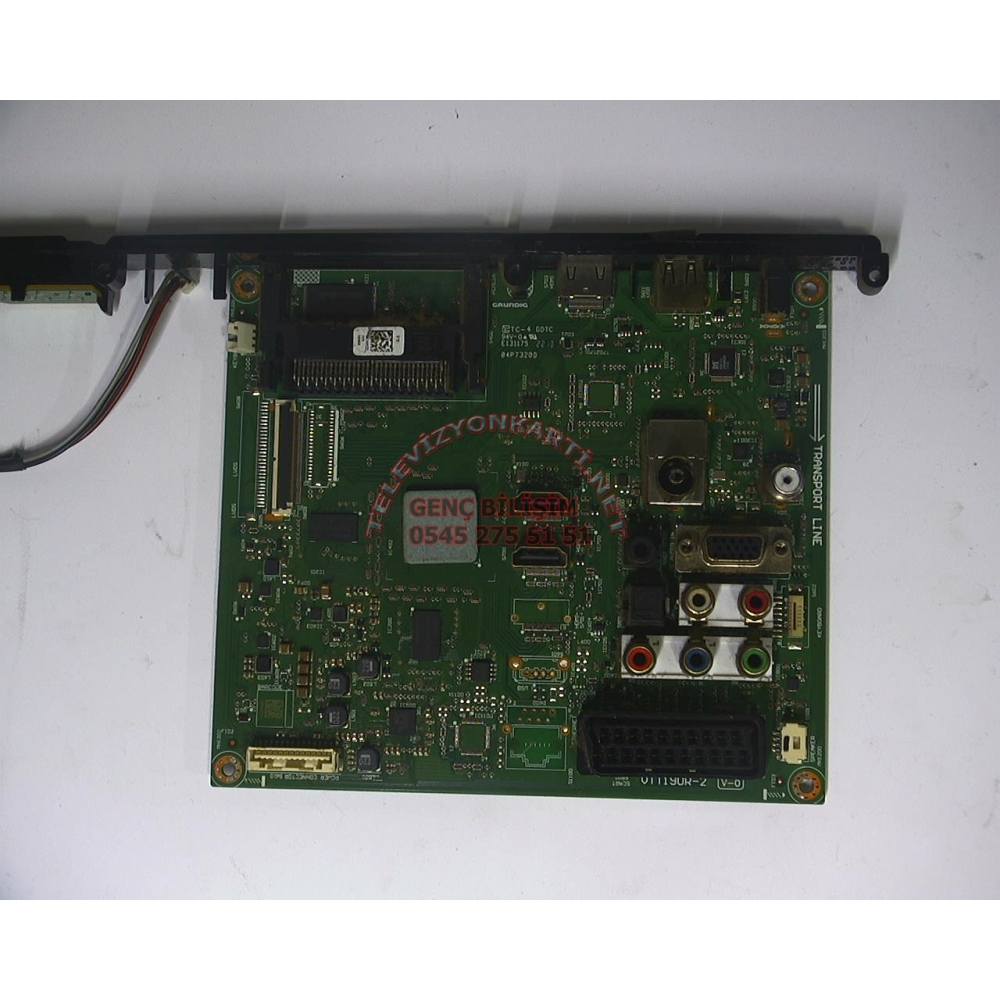 VTT190R-2, V-0, MCH2ZZ, Arçelik A32-LB-734, Main Board, Ana Kart