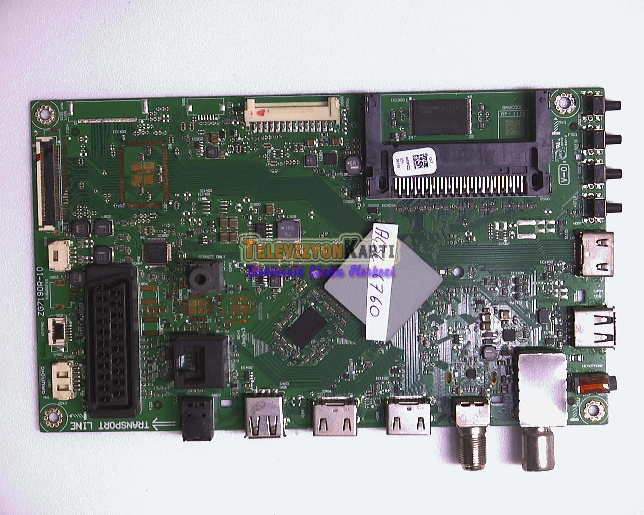 W595ZZ,ZG7190R-10,BEKO B43L 6760 5B,ARÇELİK A43L 6760 5B,MAIN BOARD