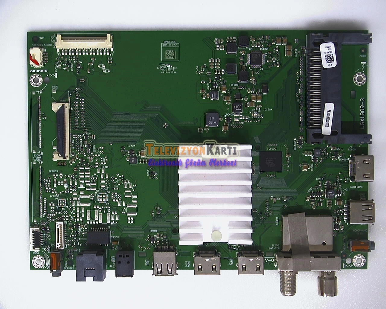 WGX190R-3,DLR510,CCPD-TC495-008,ARÇELİK A50 C 865 B,Main Board,Ana Kart