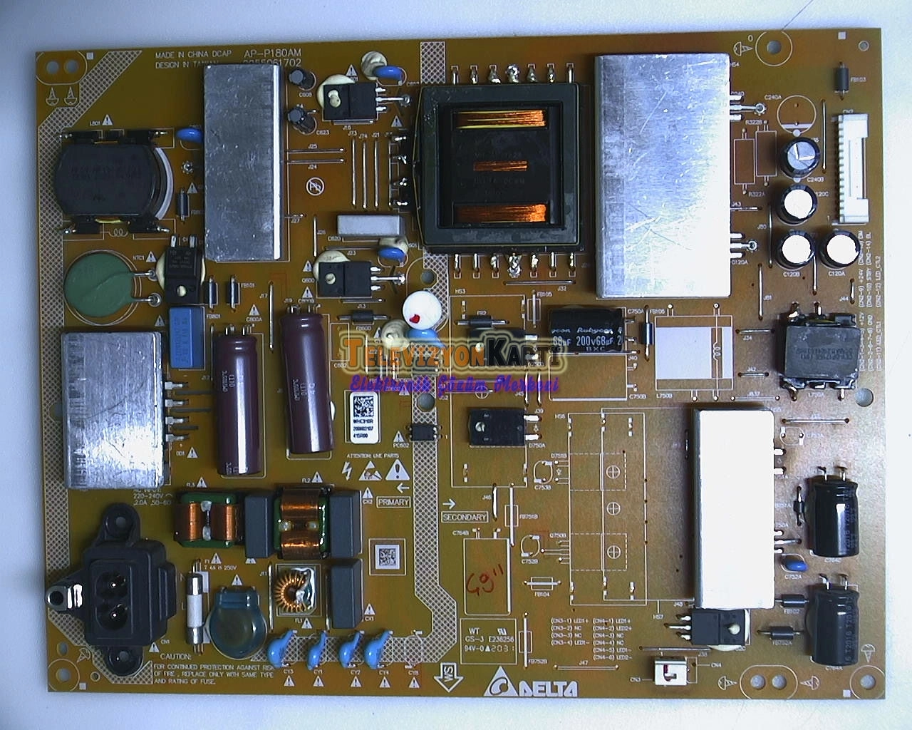 WHC910R,AP-P180AM,2955061702,Arçelik A49 B 970 A,Pawer Board,057T490E530,LC490EQY-SMA3