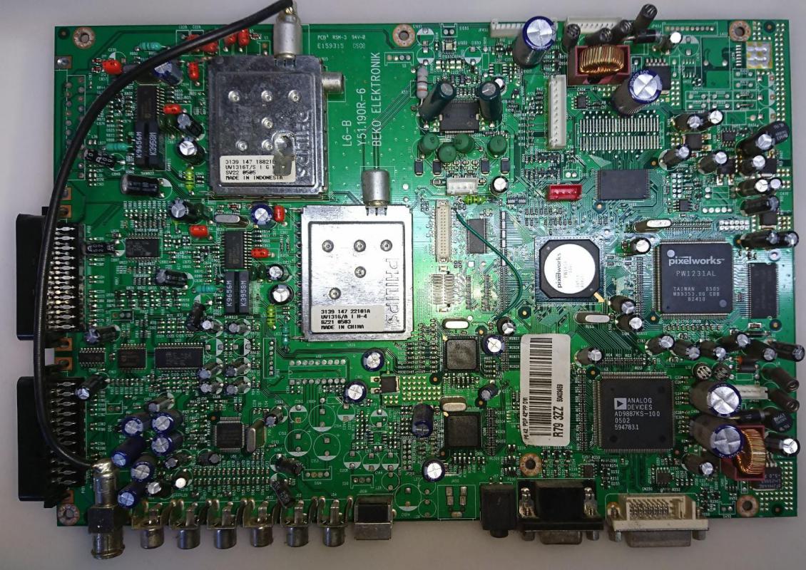 Y51.190R-6, L6-B, R79 3ZZ, BEKO PL 9106 PLAZMA TV, MAİN BOARD
