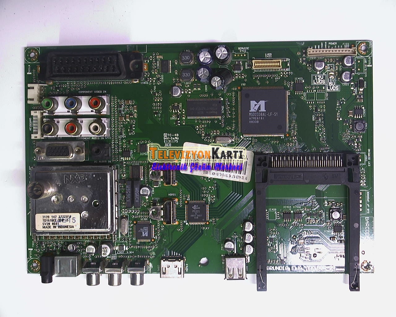 Grundig TV 82-502 B 3HD SRS LCD TV, Main Board, Anakart