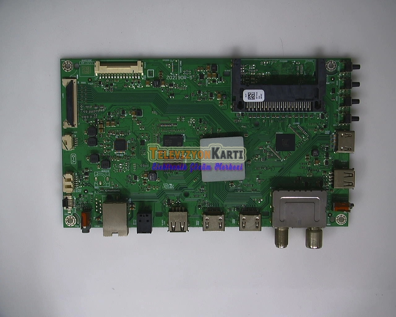 Z02190R-5,2ETAVZ,Grundig 49 GCU 7905A,Main Board,Anakart,057T49E07C,LC490EGY-SMM3