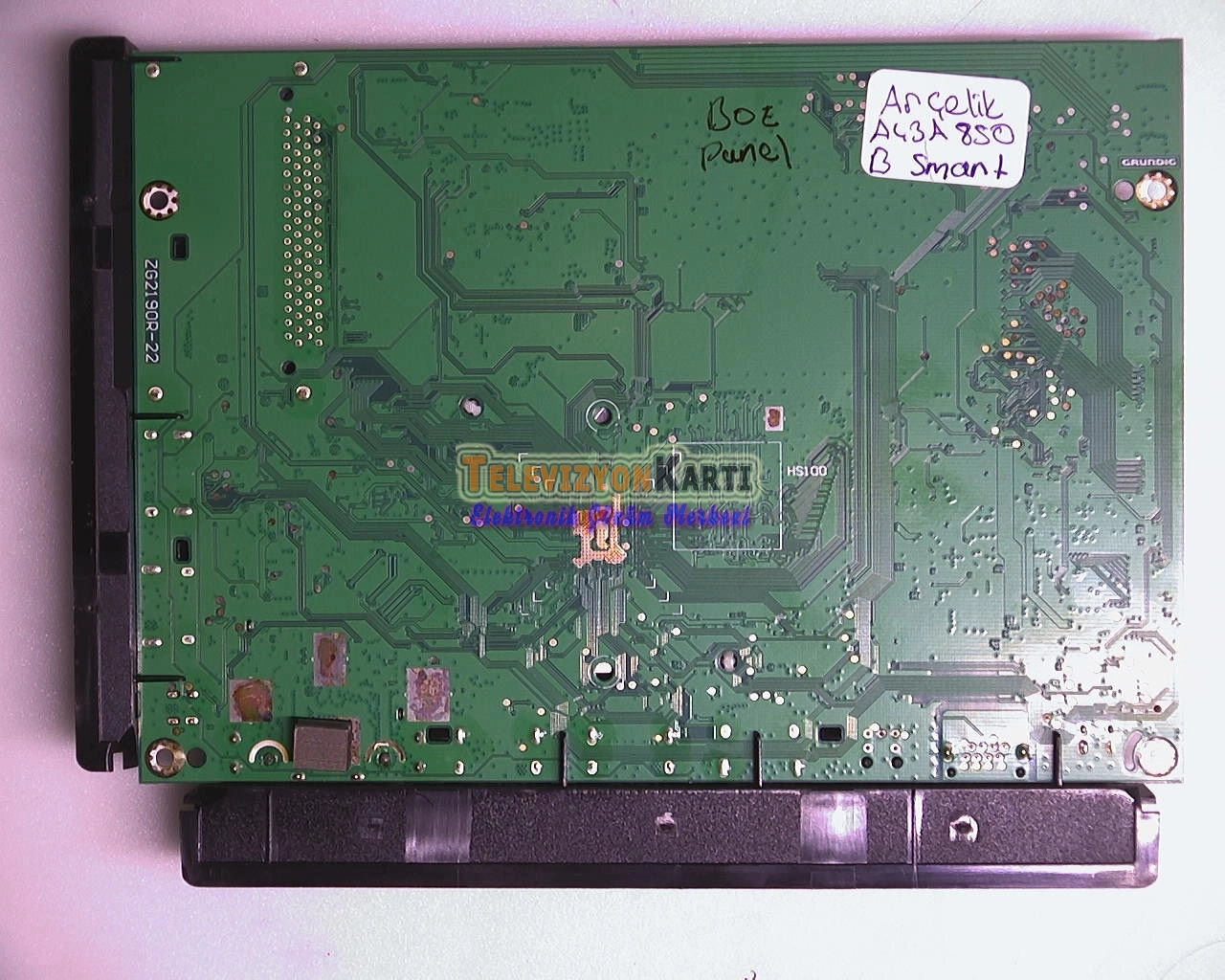 ZG2190R-22,TTKAPZ,Arçelik A43 A 850 B,Main Board,Anakart,057T43-D83 