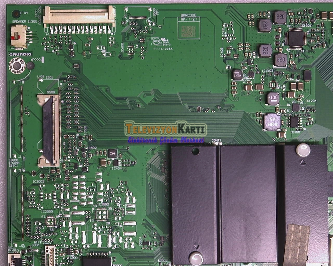 ZG2190R-24,13P510,Arçelik A50 B 880 B,Main Board - Televizyon Kartı ZG2190R-24,13P510,Arçelik A50 B 880 B,Main Board - Televizyon Kartı