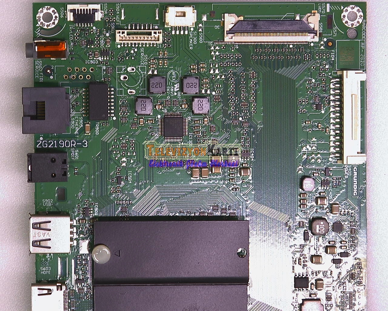 ZG2190R-3,TMTBIZ,GRUNDİG 49 GEU 8950 B,Main Board