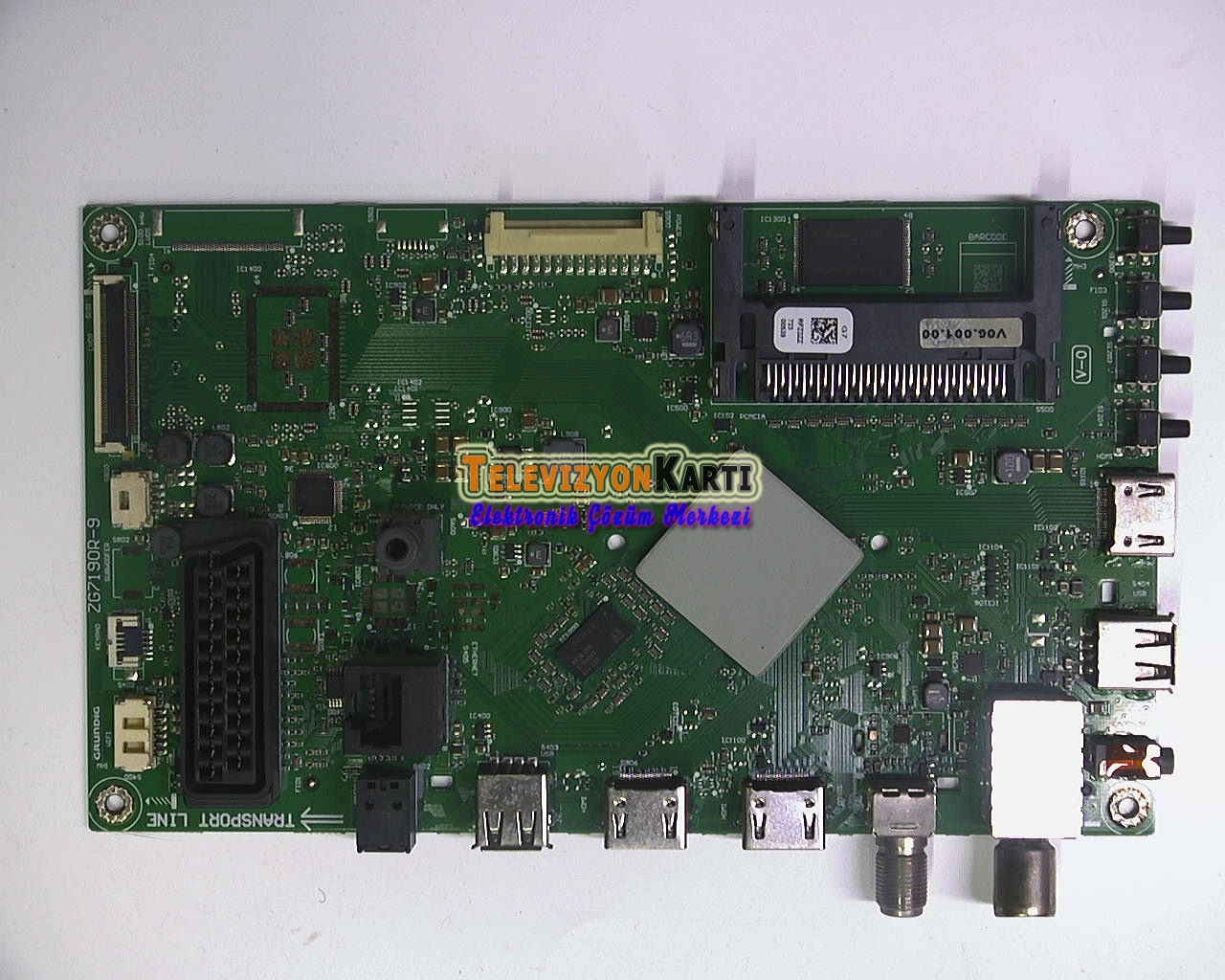 ZG7190R-9, RFZ2ZZ, Arçelik A40L 6752 5B, Main Board