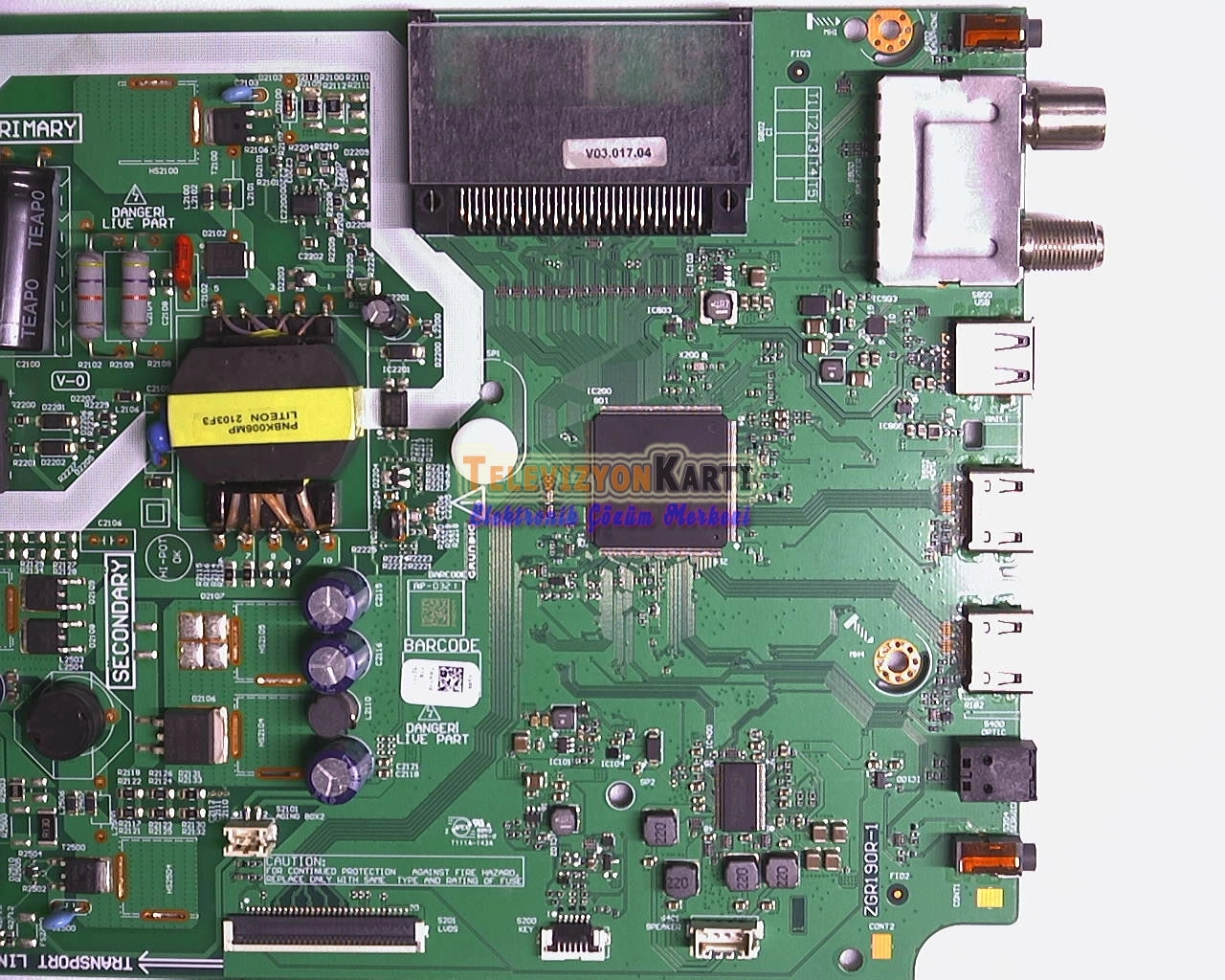 ZGR190R-1,TAVATZ,TAV110,Grundig 32 GDH 5950B,Main Board