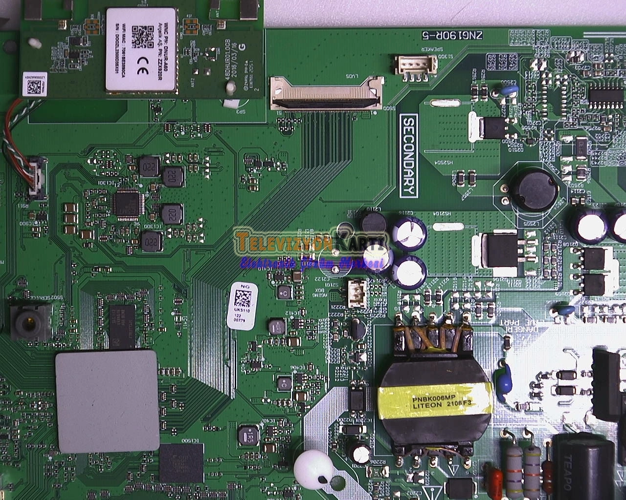 ZNG190R-5,UKS110,Arçelik A40 A 675 A,Main Board,Ana Kart,V400HJ9-PE1,SDL400FY-Q00-G18