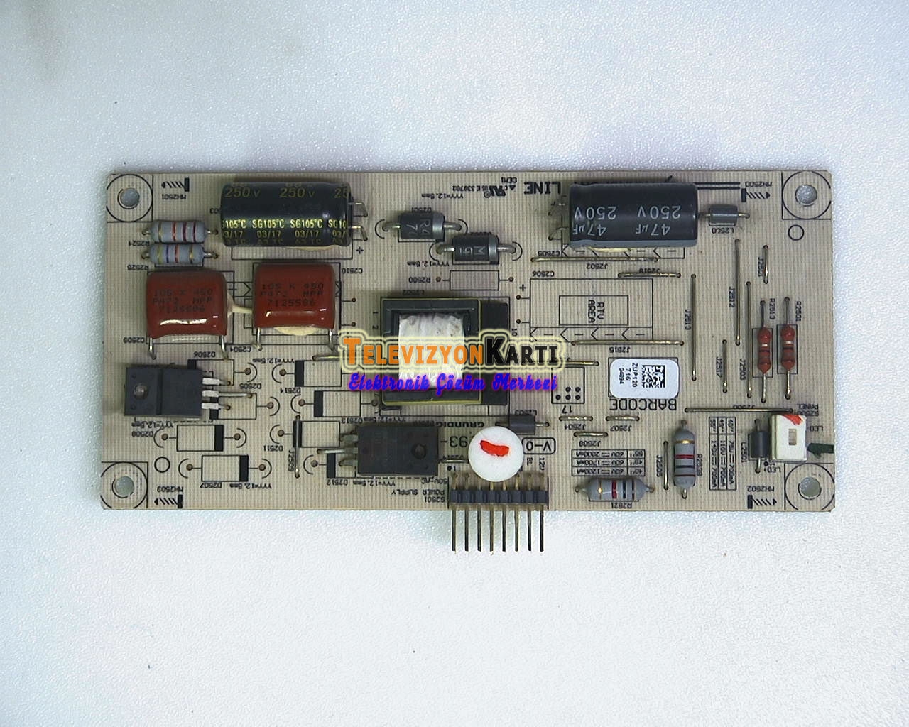 ZUM193R-2 ZUP120 Grundig Led Driver Board - Televizyon Kartı