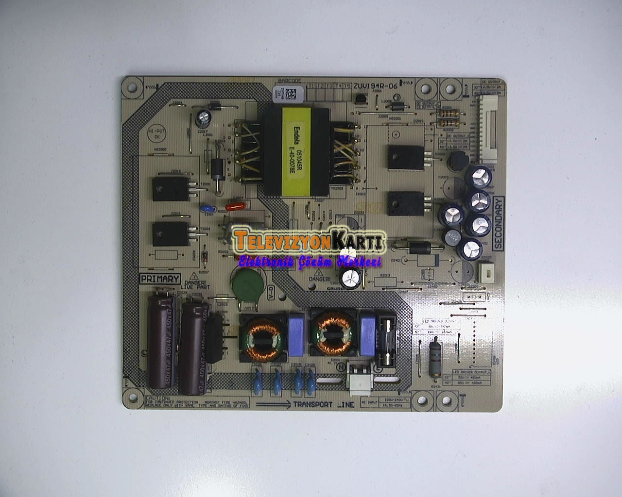ZUV194R-06,ZUT140,V-0,Grundig 40CLE 5745 AN,Power Board,Besleme