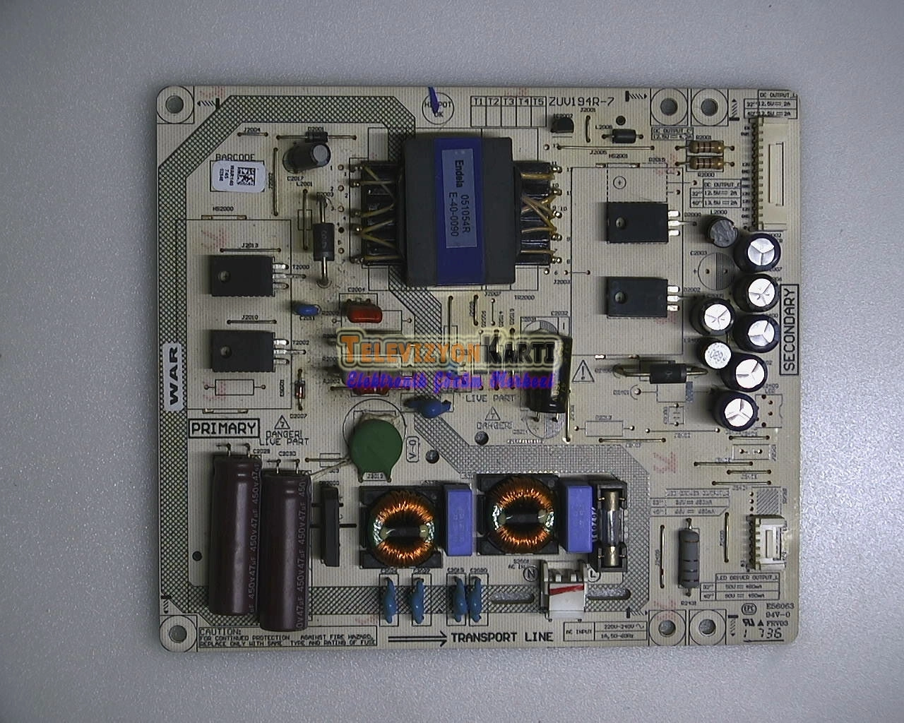 ZUV194R-7,WAR140,Altus AL43L 6725 4B,Power Board,LDL430FY-LD0-70E
