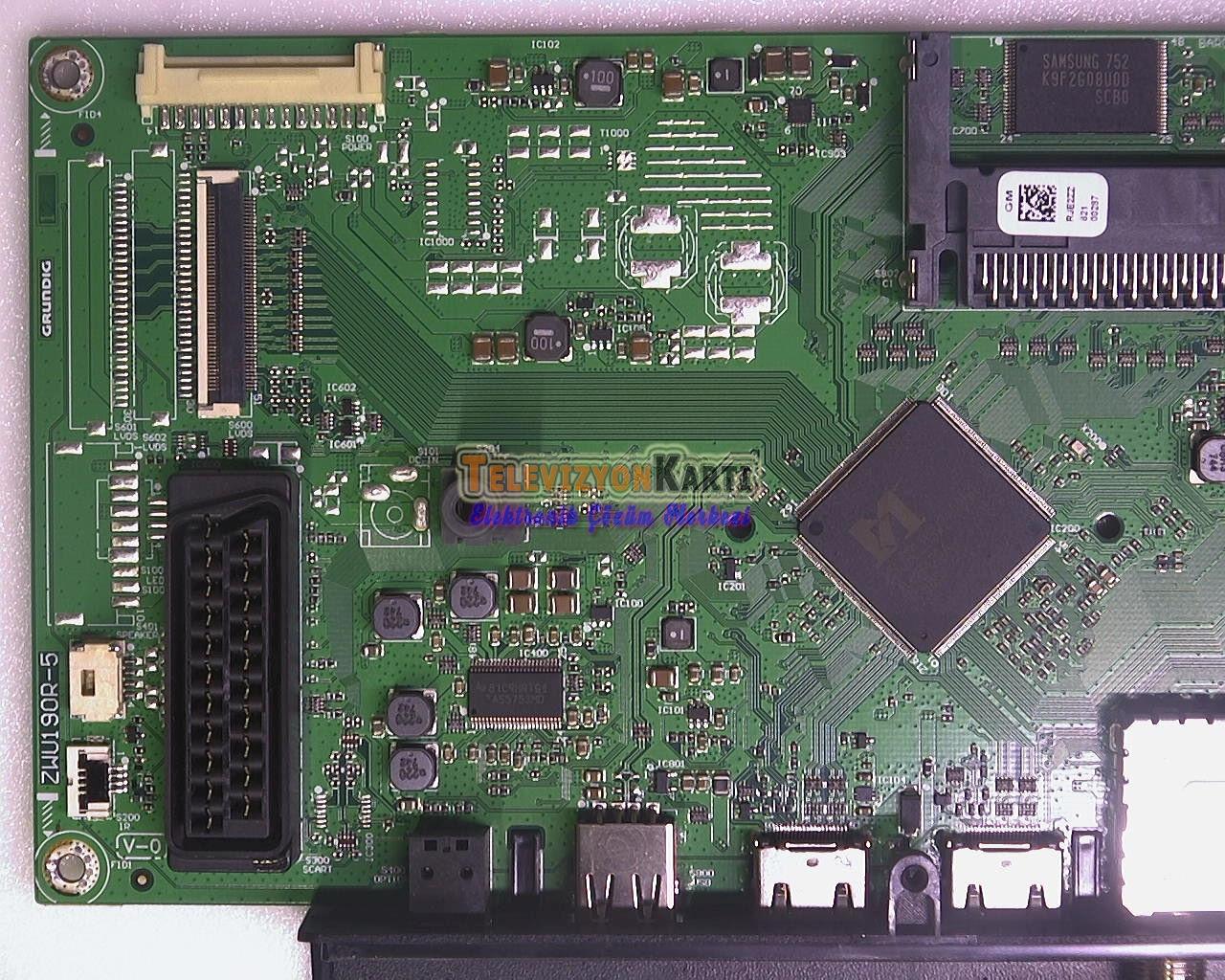 ZWU190R-5,RJE2ZZ,Grundig 40VLE5730 BN,Main Board